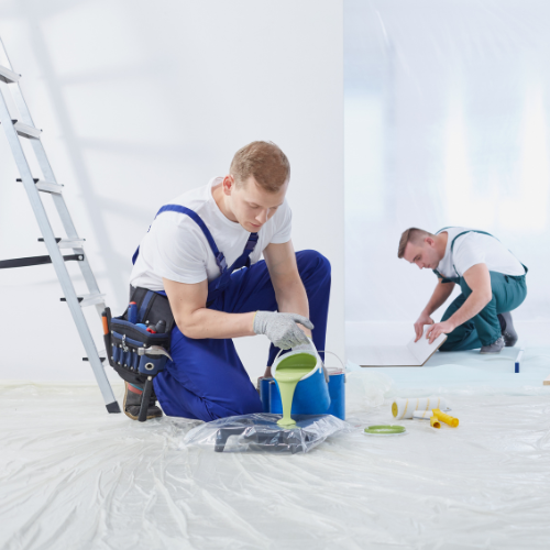 The value of painting your home: Inside and out.
